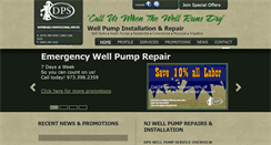 Desktop Screenshot of njwellpump.com